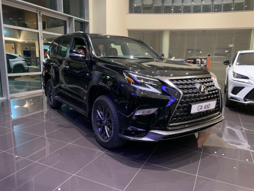 Lexus gx460 черный