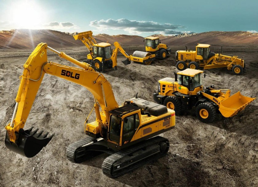Экскаватор SDLG