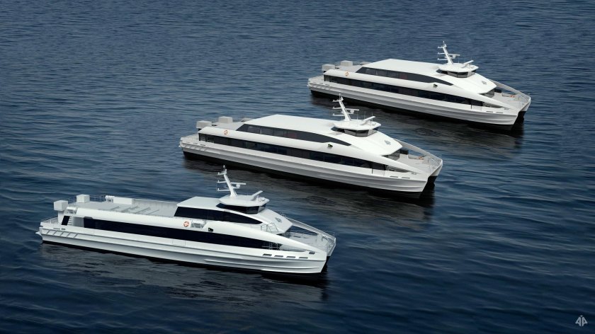 Катамаран в Норвегии