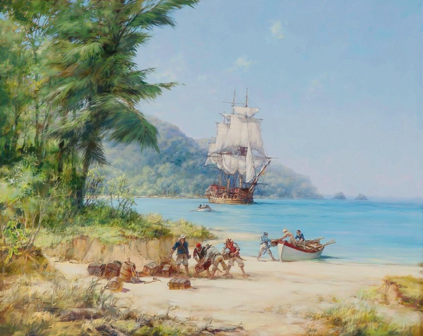 Доусон Монтегю корабль