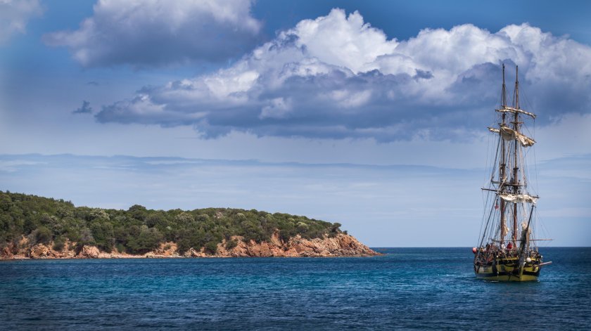 Ораньестад остров корабль