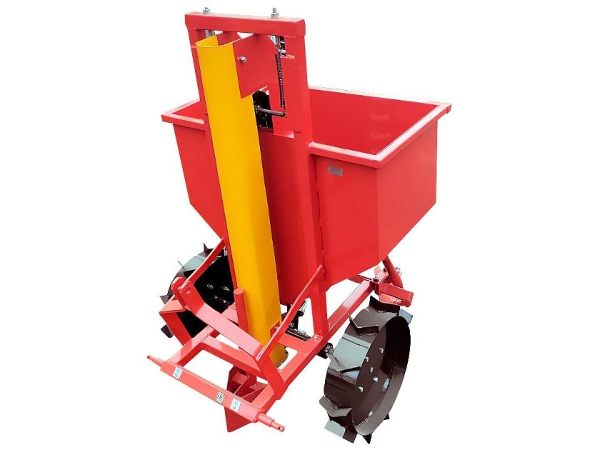 Картофелесажалка для трактора т-25 двухрядная