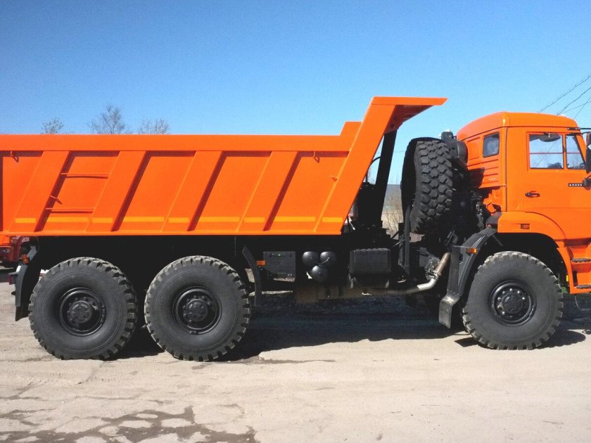 КАМАЗ вездеход самосвал 65222