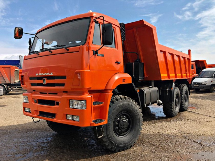 КАМАЗ вездеход самосвал 65222