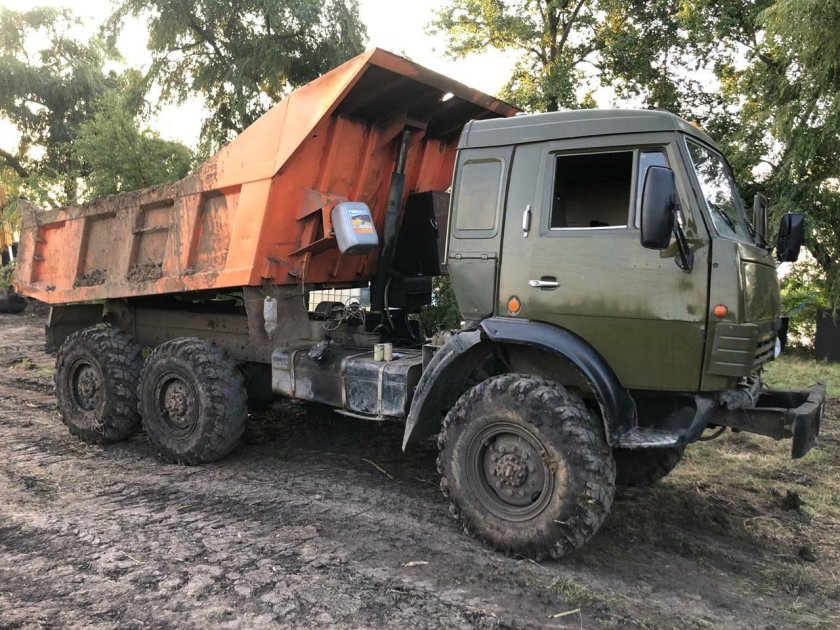 КАМАЗ вездеход самосвал