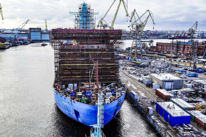 Атомный ледокол Балтийский завод