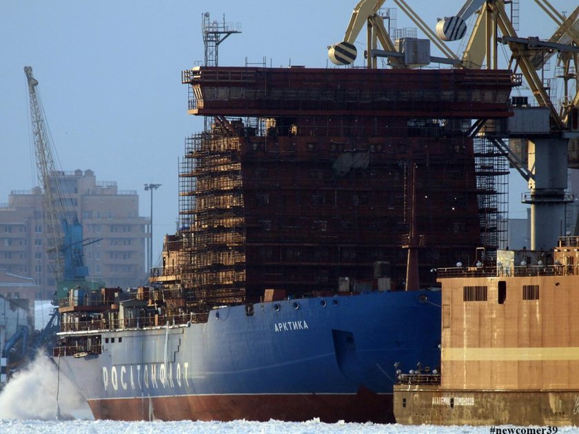 Суал Сибирь ледокол