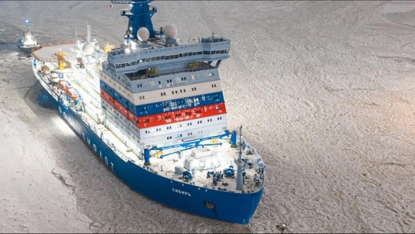 Сибирь атомный ледокол проекта 22220