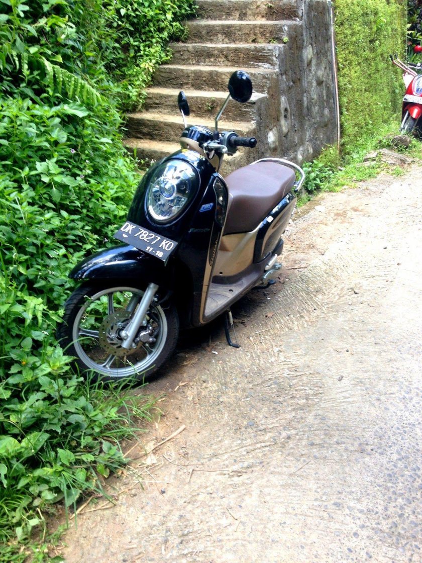 Скутер на Бали