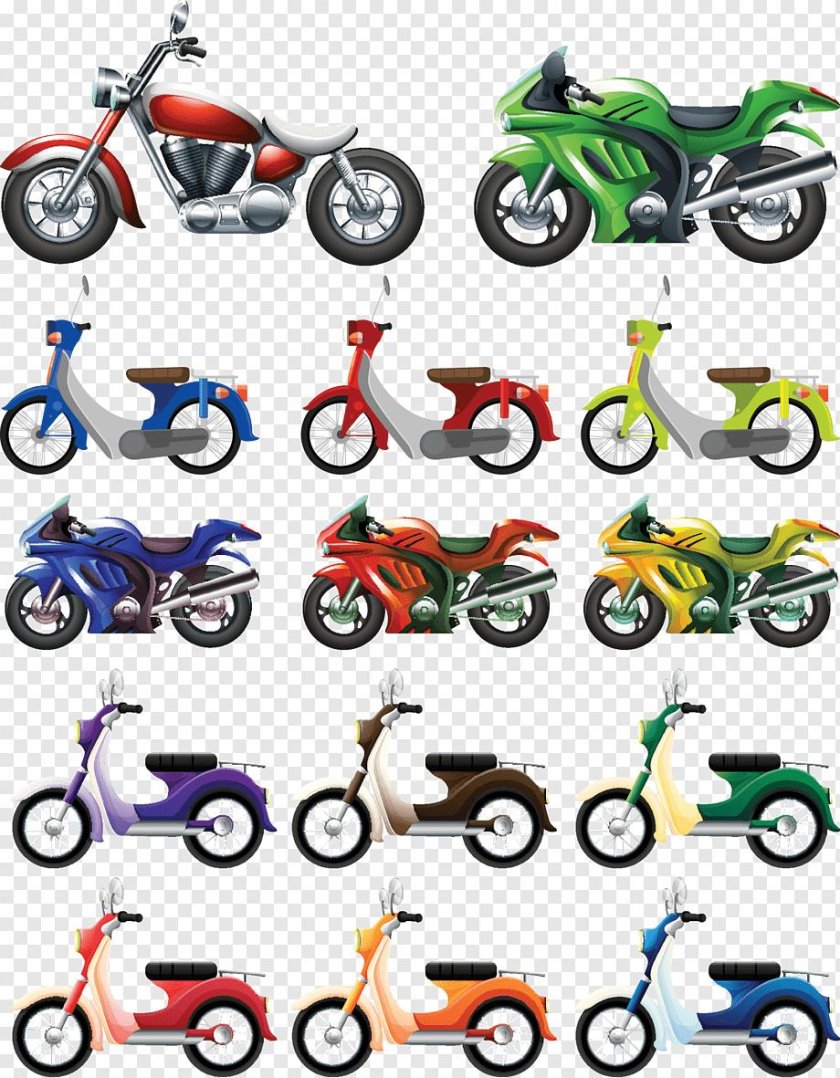 Названия мопедов и мотоциклов