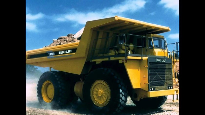 Вольво карьерный самосвал 90