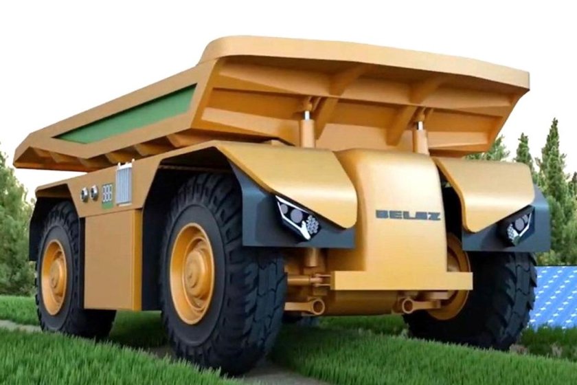 Беспилотный самосвал БЕЛАЗ
