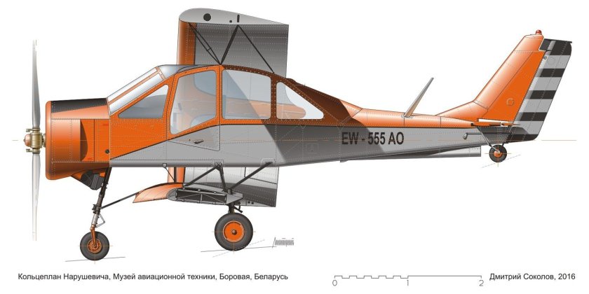 Кольцеплан самолёт с замкнутым контуром крыла