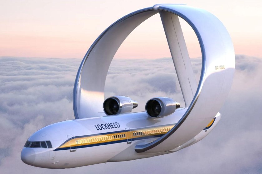 Самолет с кольцевым крылом