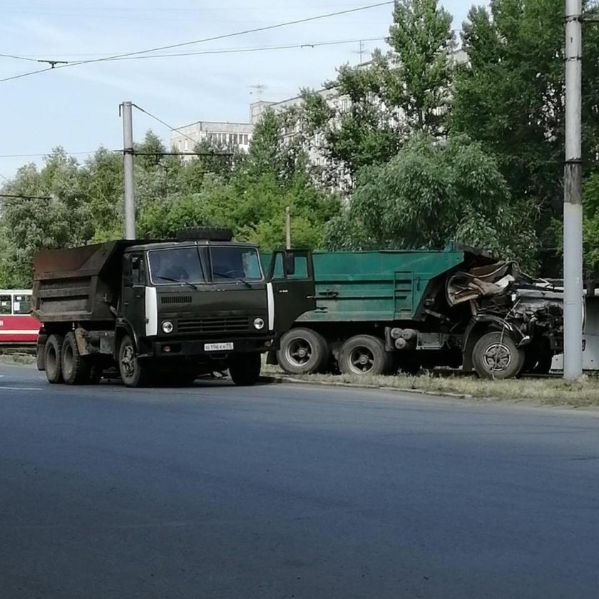 Аварийный КАМАЗ