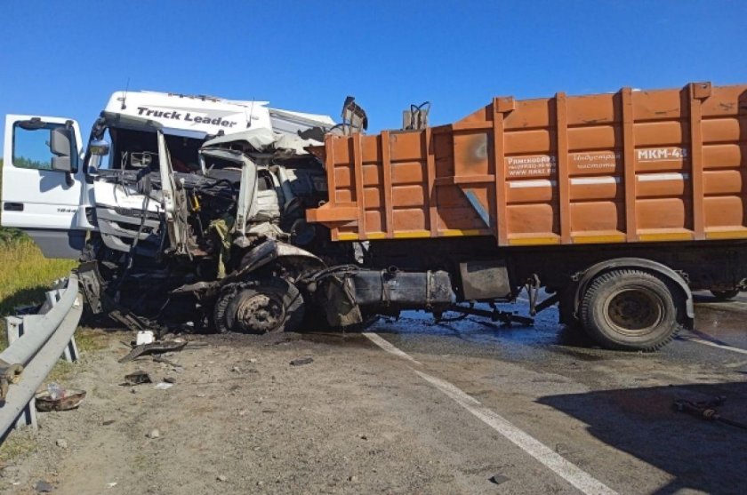 Лобовое столкновение с КАМАЗОМ