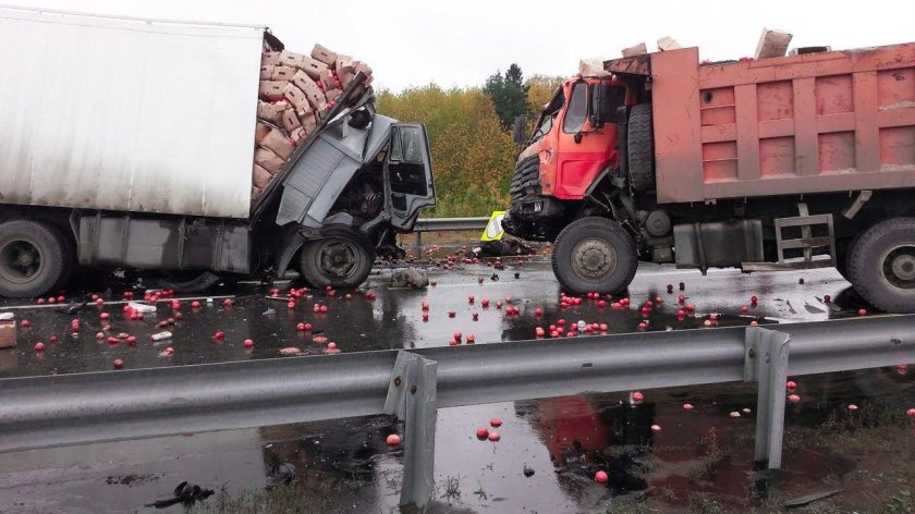 Аварии грузовиков дальнобойщиков