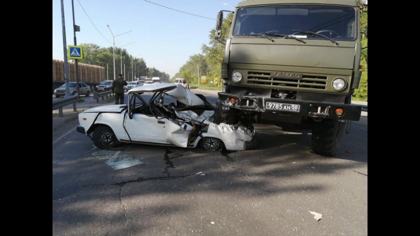 ДТП С военными автомобилями