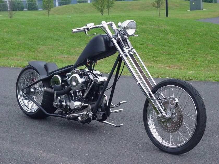Чоппер Харлей Дэвидсон шовелхед