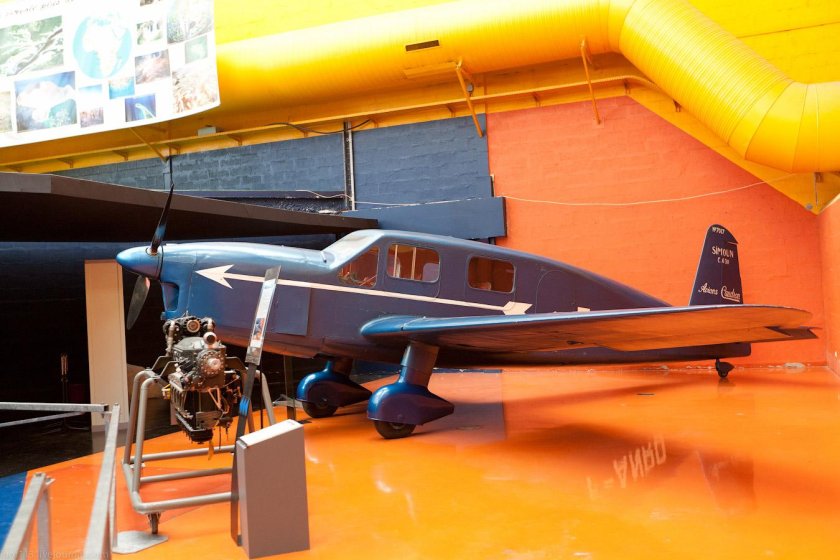 Caudron c.631/633 Simoun перелет Ле Бурже-Мадагаскар