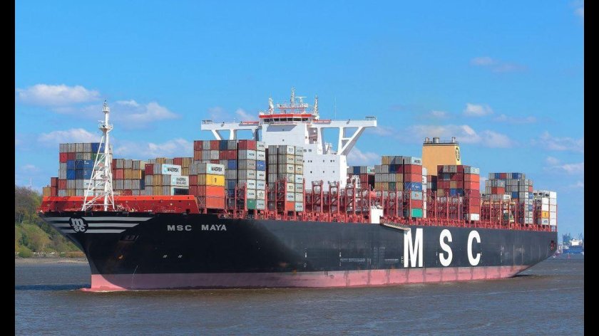 Контейнеровоз MSC Gülsün