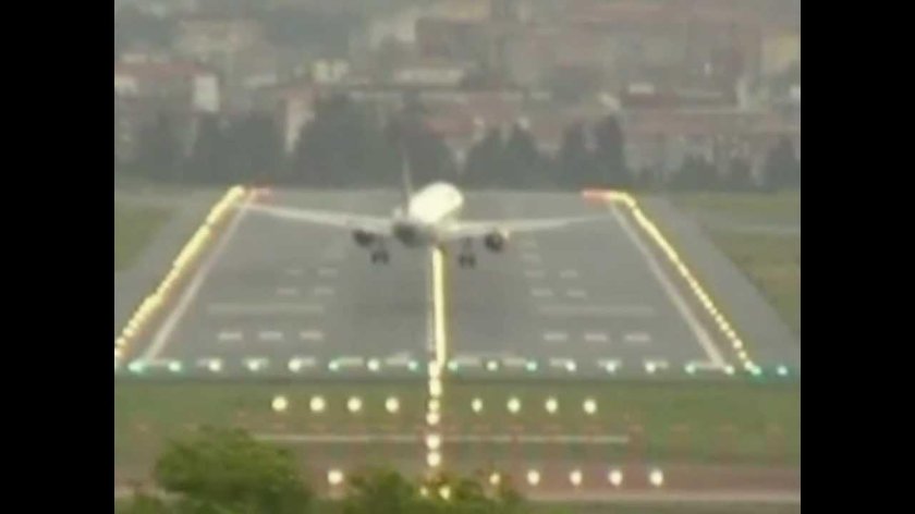 Посадка с боковым ветром