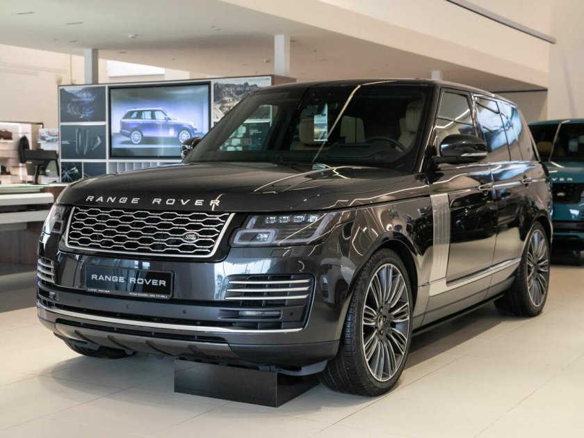 Ленд Ровер серый