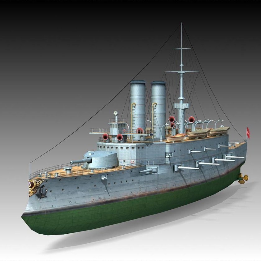 Мессудие турецкий броненосец
