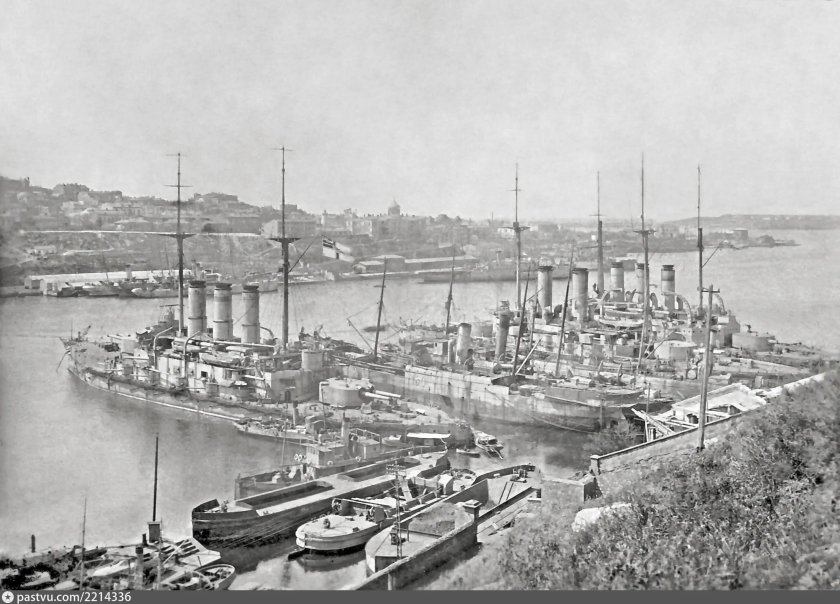 Затопление Черноморского флота в 1918 Новороссийск
