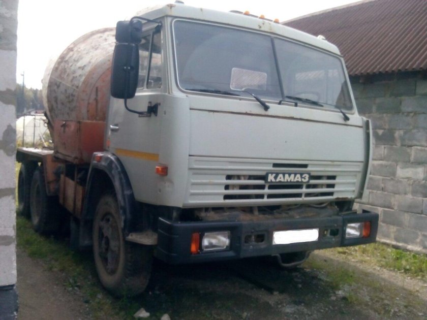 Бетономешалка КАМАЗ 5511 сб