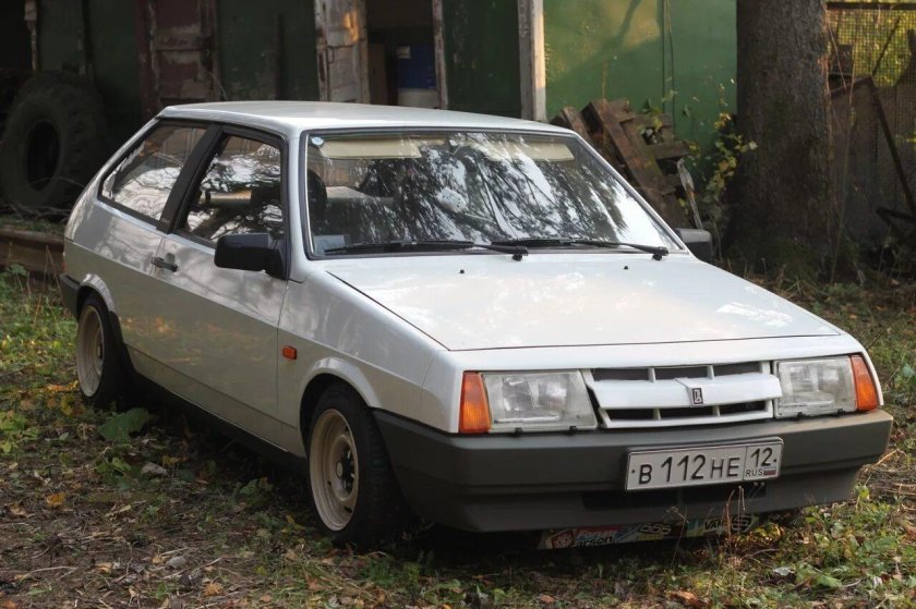 ВАЗ 2108 бежевая короткокрылая