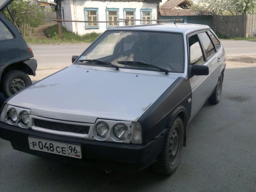 ВАЗ 2108 С 4 фарами