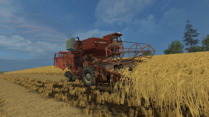 Зерноуборочный комбайн СКД-5 Сибиряк