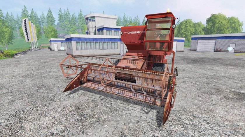 Зерноуборочный комбайн СКД-5 Сибиряк