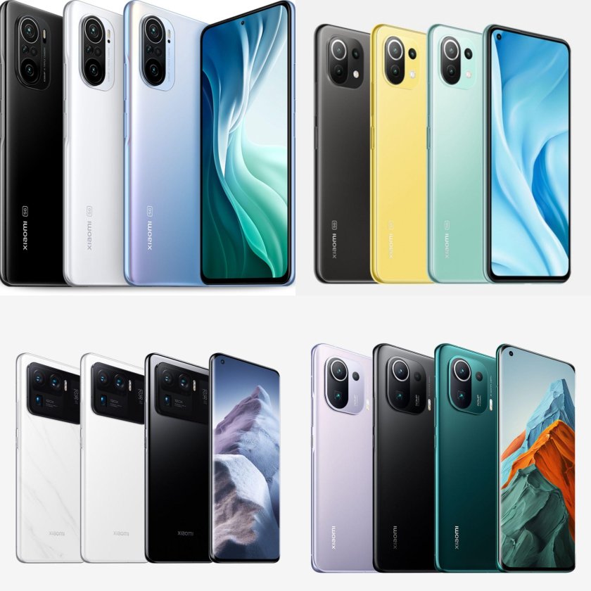 Линейка Сяоми ми