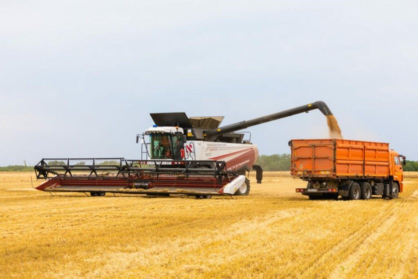 Беспилотный комбайн Ростсельмаш