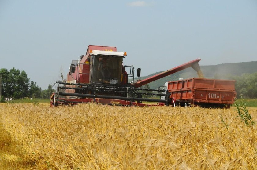 Зерноуборочный комбайн Полесье