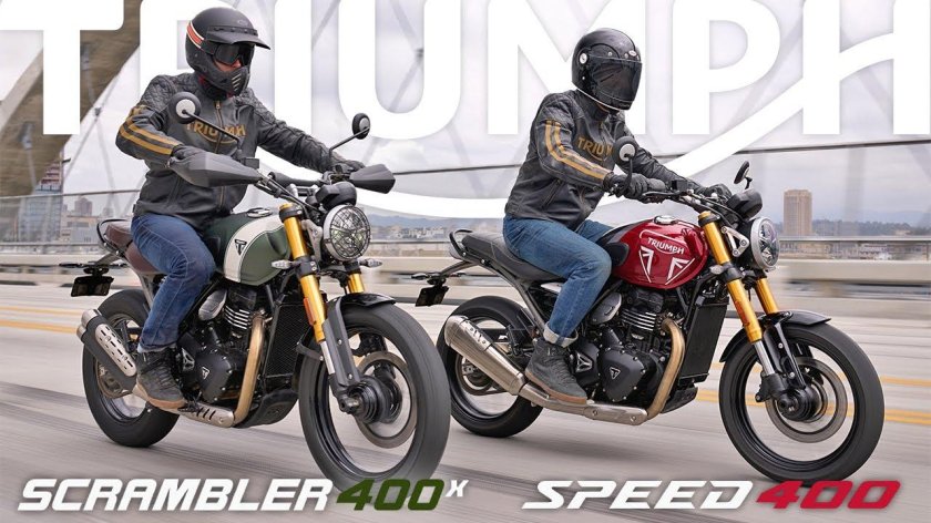 Триумф скремблер 400