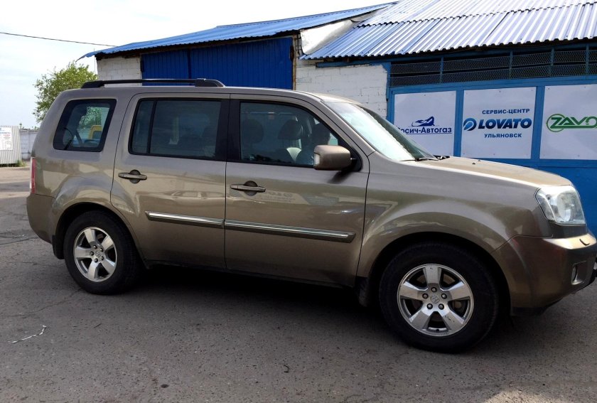 ГБО Хонда пилот