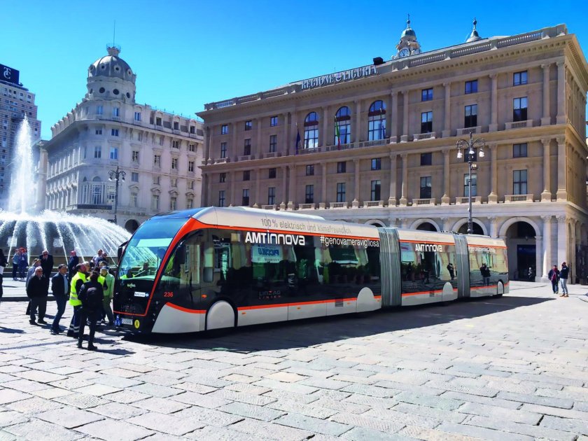 Van Hool троллейбус