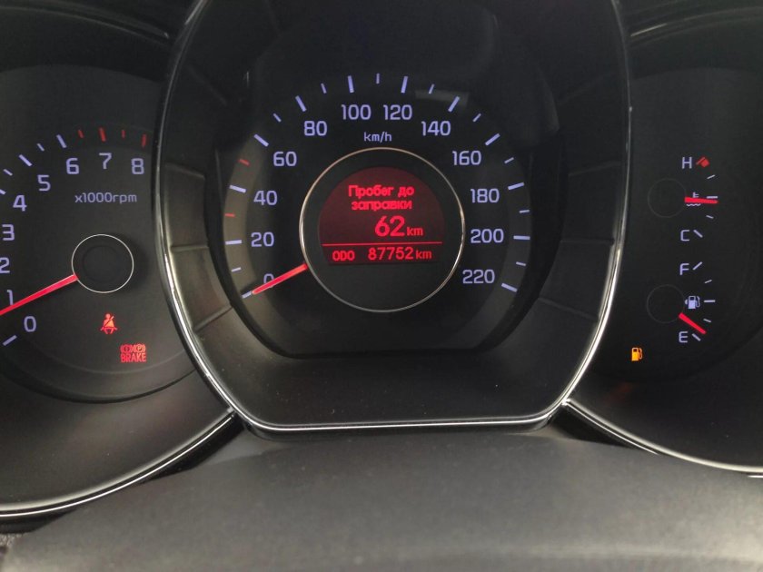 Киа Рио 3 одометр