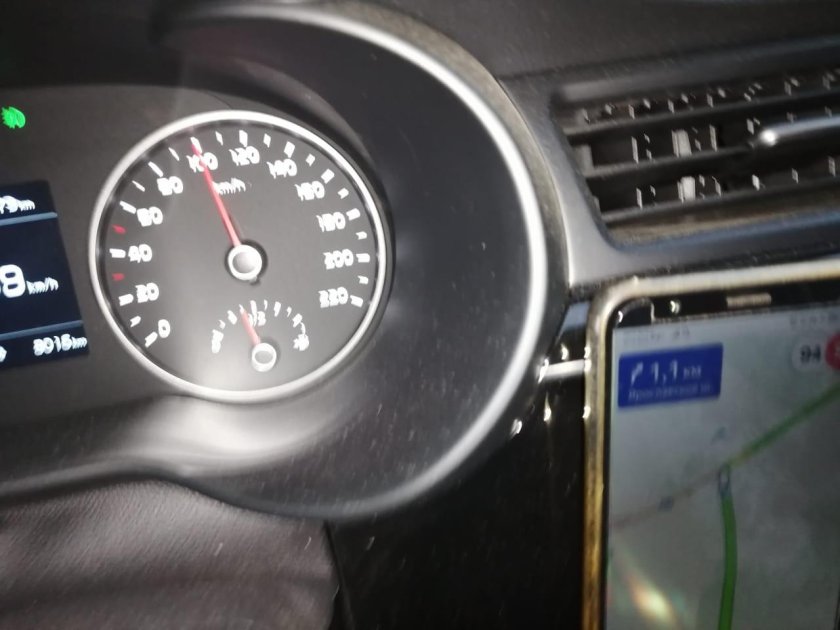 Kia Rio x line спидометр