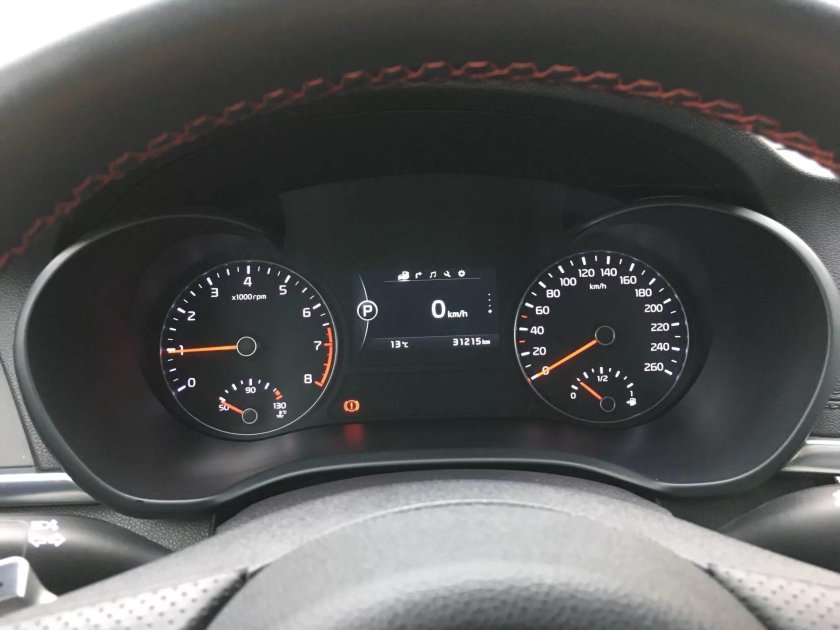 Kia Optima 4 спидометр