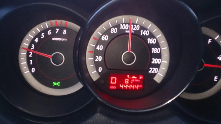 Киа Церато спидометр 200