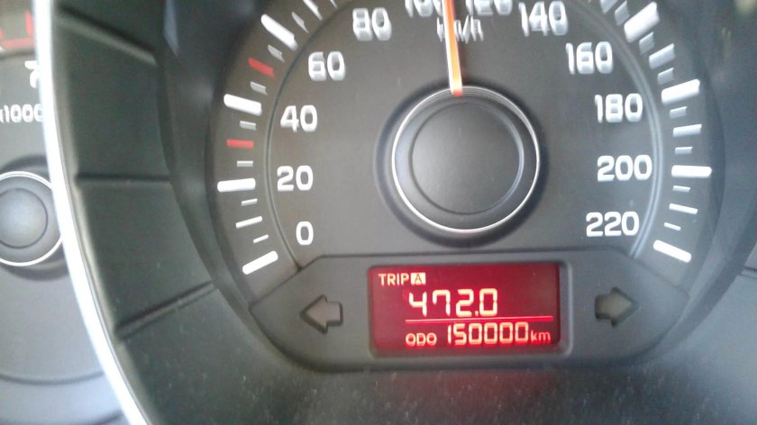 Пробег Киа Рио 3