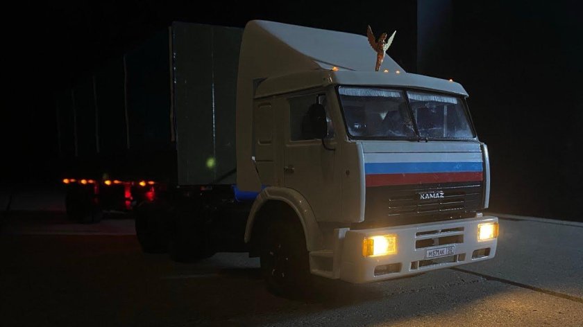 КАМАЗ 54115 дальнобойщики