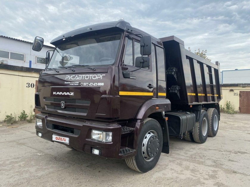 КАМАЗ 65115 самосвал со спальн