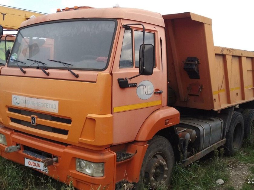 Автосамосвал КАМАЗ