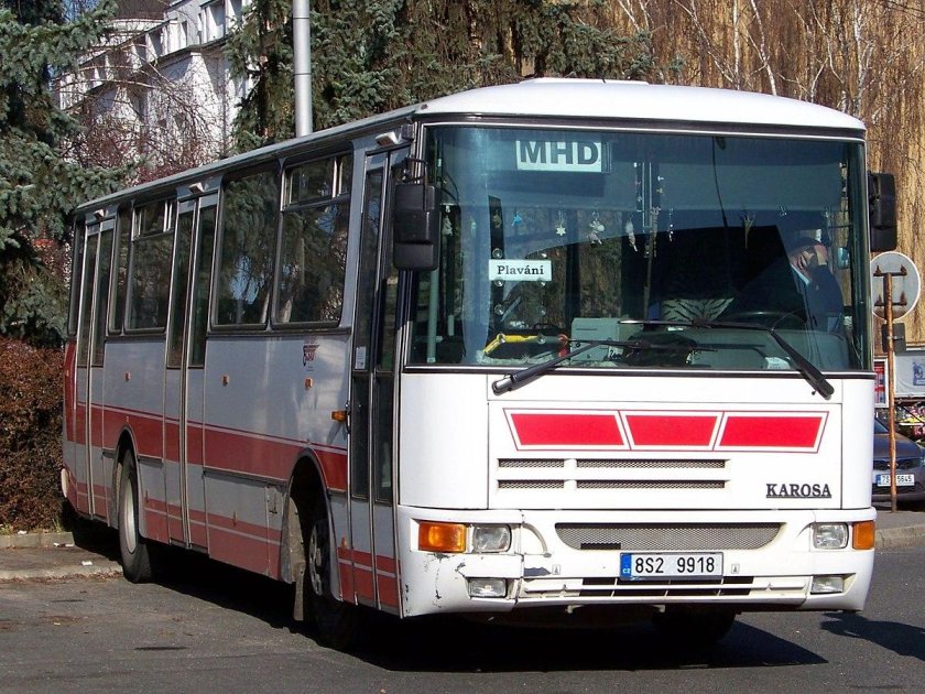 Karosa желто синий Вильнюс