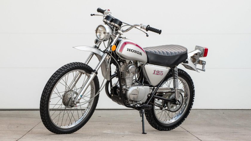 OLDMOTODUDE: Honda SL 125 custo
